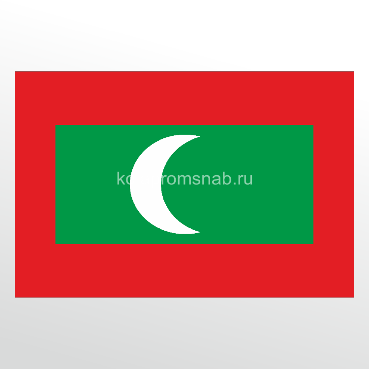 Флаг - Мальдивы