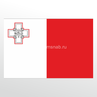 Флаг - Мальта Флаг - Мальта