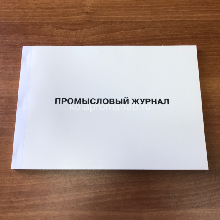 Промысловый журнал