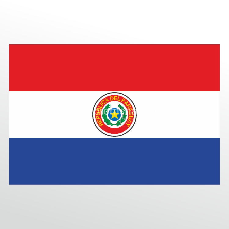 Флаг - Парагвай