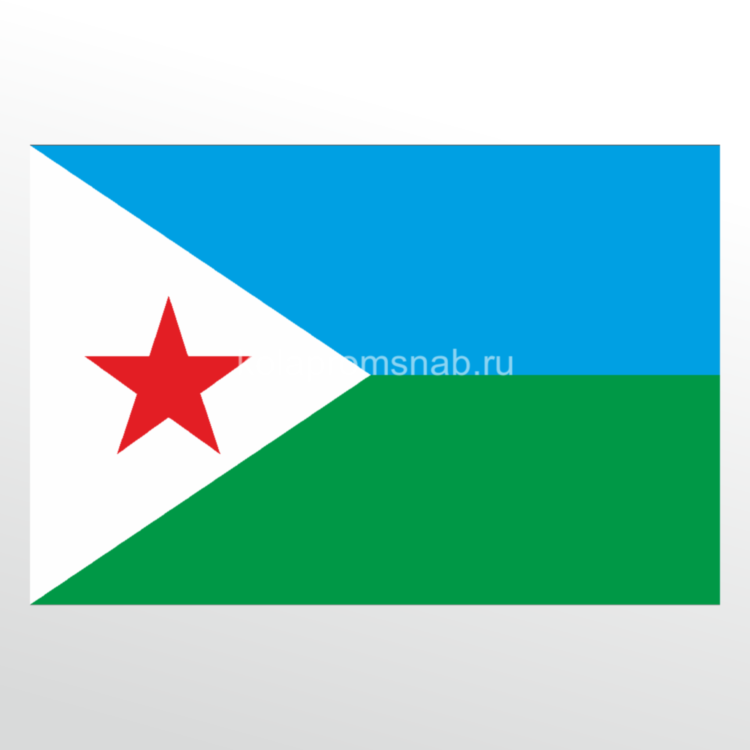 Флаг - Джибути