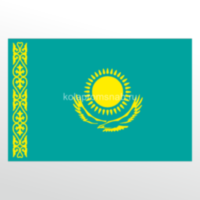 Флаг - Казахстан