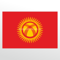 Флаг - Киргизия