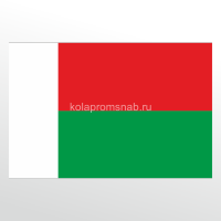 Флаг - Мадагаскар Флаг - Мадагаскар